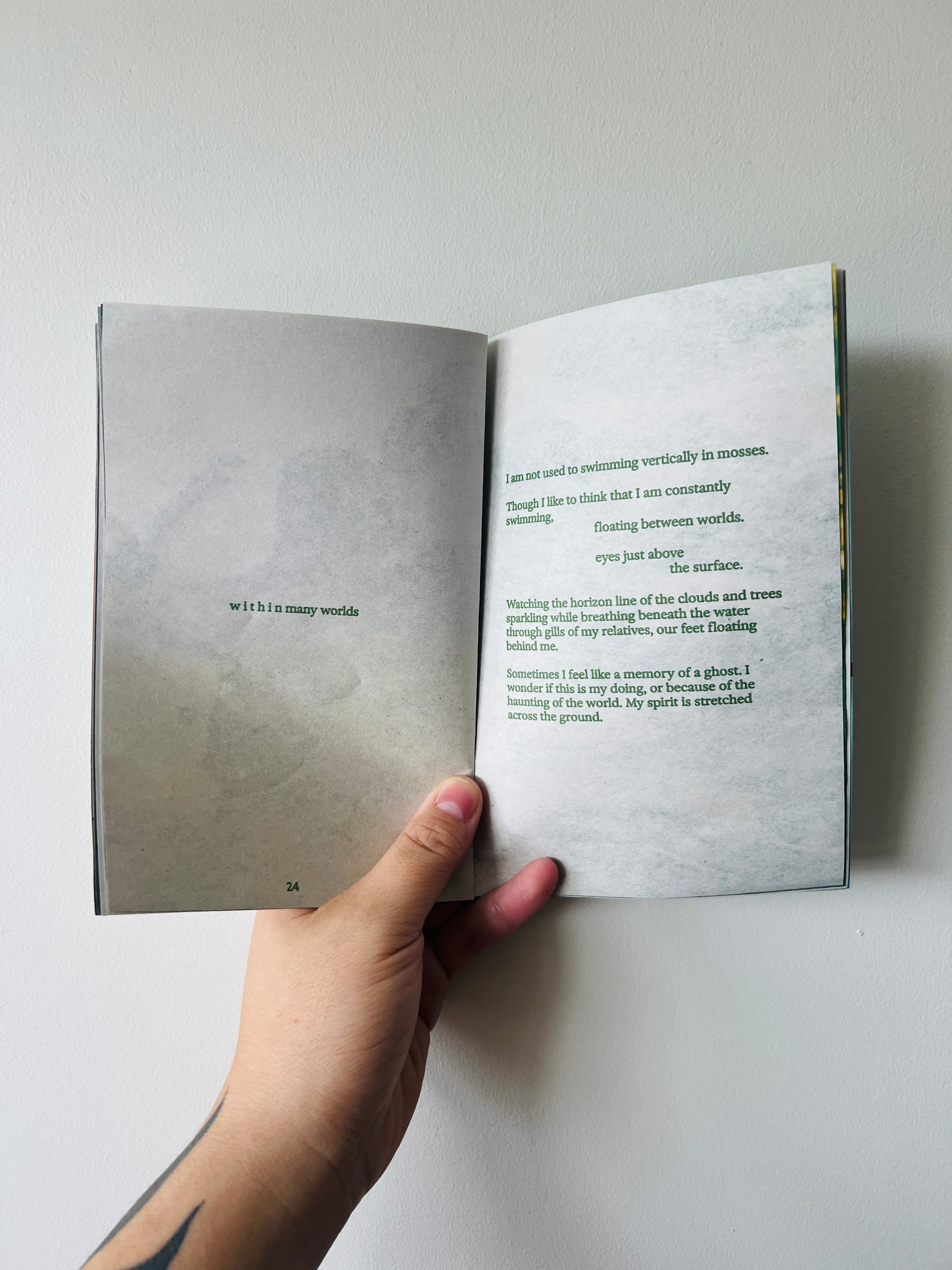 spiral in, a poetry collection by robyn adams